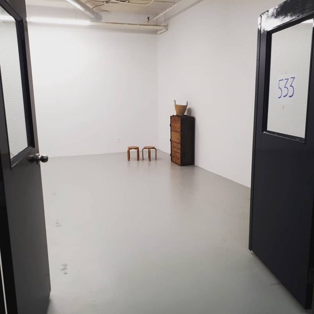 Le nouvel atelier en février!  Ça ne sera plus jamais aussi bien rangé / Moving in in February - it will never be this t