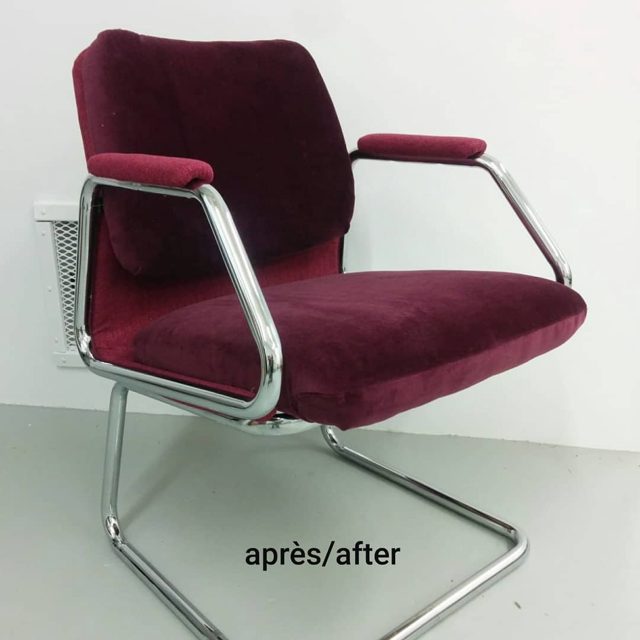 Une trouvaille transformée/A garbage find transformed #rembourrageflyss